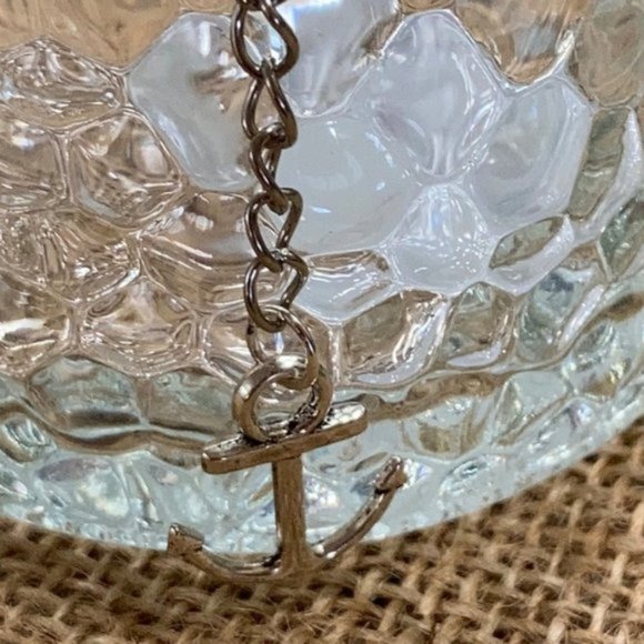 Starfish Pebble Texture Seaside Glass set decor - Picture 7 of 15